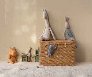 Maileg Safari Friends Rhino Small | Dusty Blue
