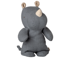 Maileg Safari Friends Rhino Small | Dusty Blue