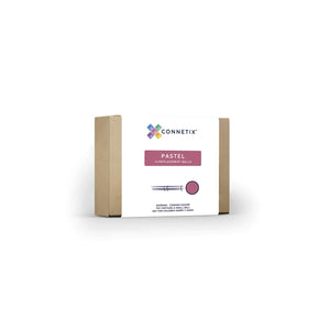 Connetix „Pastel Ball Pack“ – 16-teiliges Set mit bunten Kugeln in sanften Pastellfarben, kompatibel mit Connetix-Kugelbahnen und Magnetbaustein-Sets.