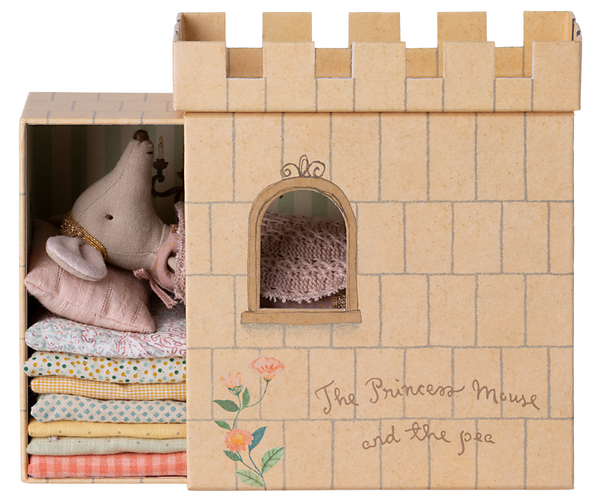 Maileg Maus "Prinzessin auf der Erbse"