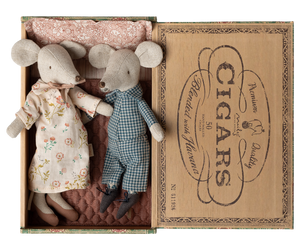 Maileg Oma und Opa Maus in Box