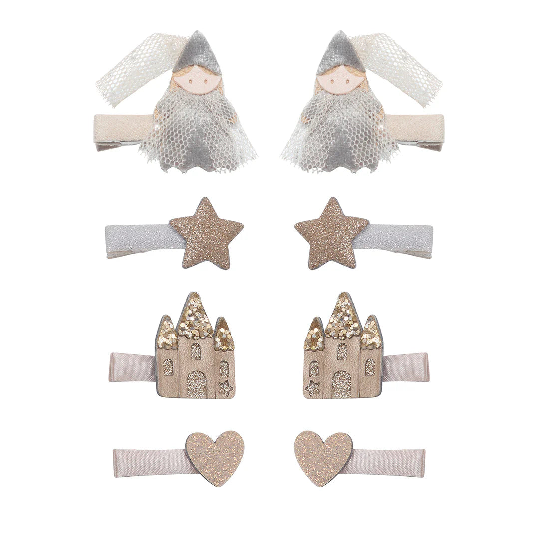 Mimi & Lula Mini Haar-Clips "Princess Castle"