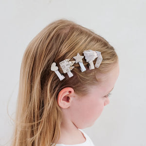 Mimi & Lula Mini Haar-Clips "Princess Castle"