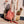 Rose in April Elisa sac | Tomate/rayures rose bonbon