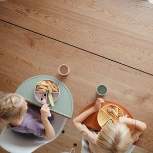 Mushie Silicone Plate with Suction | Soft Lilac