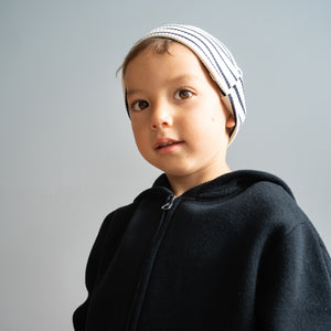 Minimalisma "Bambi" Beanie Seide Baumwolle in Sailor – Detailansicht 3