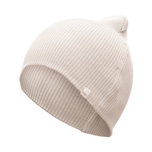 minimalisma Beanie Seide-Baumwolle "Bambi" Ecru
