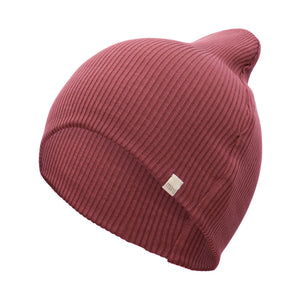 minimalisma Beanie Seide-Baumwolle "Bambi" Pomegranate