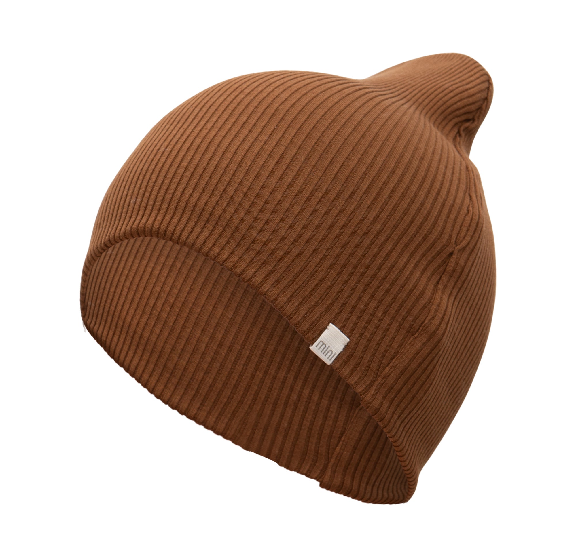 minimalisma Beanie Seide-Baumwolle "Bambi" Chocolate