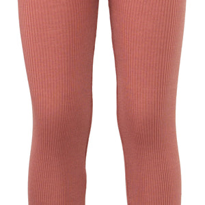 minimalisma Leggins Seide-Baumwolle "Bieber" Antique Red