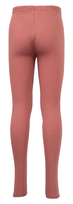 minimalisma Leggins Seide-Baumwolle "Bieber" Antique Red