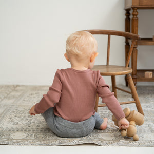 minimalisma Body Seide-Baumwolle "Bono" |  Antique Rose