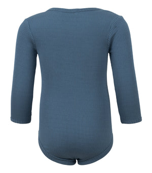 minimalisma Body Seide-Baumwolle "Bono" Fjord Blue