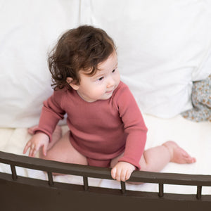 minimalisma Body Seide-Baumwolle "Bono" Antique Red