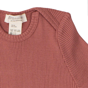 minimalisma Body Seide-Baumwolle "Bono" Antique Red