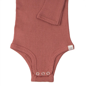minimalisma Body Seide-Baumwolle "Bono" Antique Red