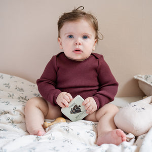 Minimalisma "Alaska" Body Merino in Bordeaux – Detailansicht 4