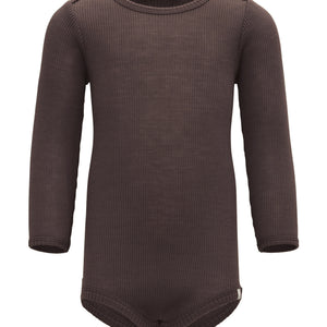 Minimalisma "Alaska" Body Merino in Dark Chocolate