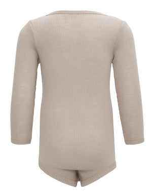 Minimalisma "Alaska" Body Merino in Hemp – Detailansicht 4