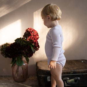 Minimalisma "Alaska" Body Merino in Peony – Detailansicht 3