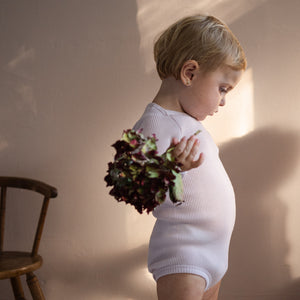 Minimalisma "Alaska" Body Merino in Peony – Detailansicht 4