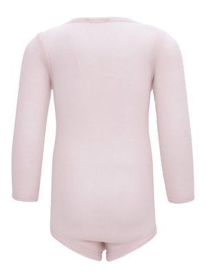 Minimalisma "Alaska" Body Merino in Peony – Detailansicht 5