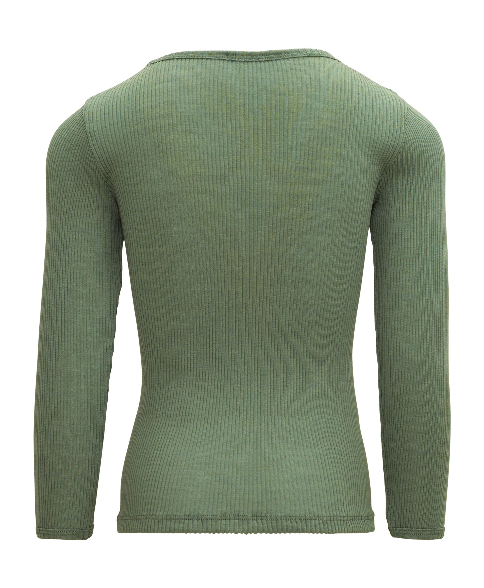 minimalisma Langarmshirt Merino "Atlantic" | Greenery