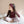 Minimalisma Stirnband Merino Alba in Bordeaux – Detailansicht 3