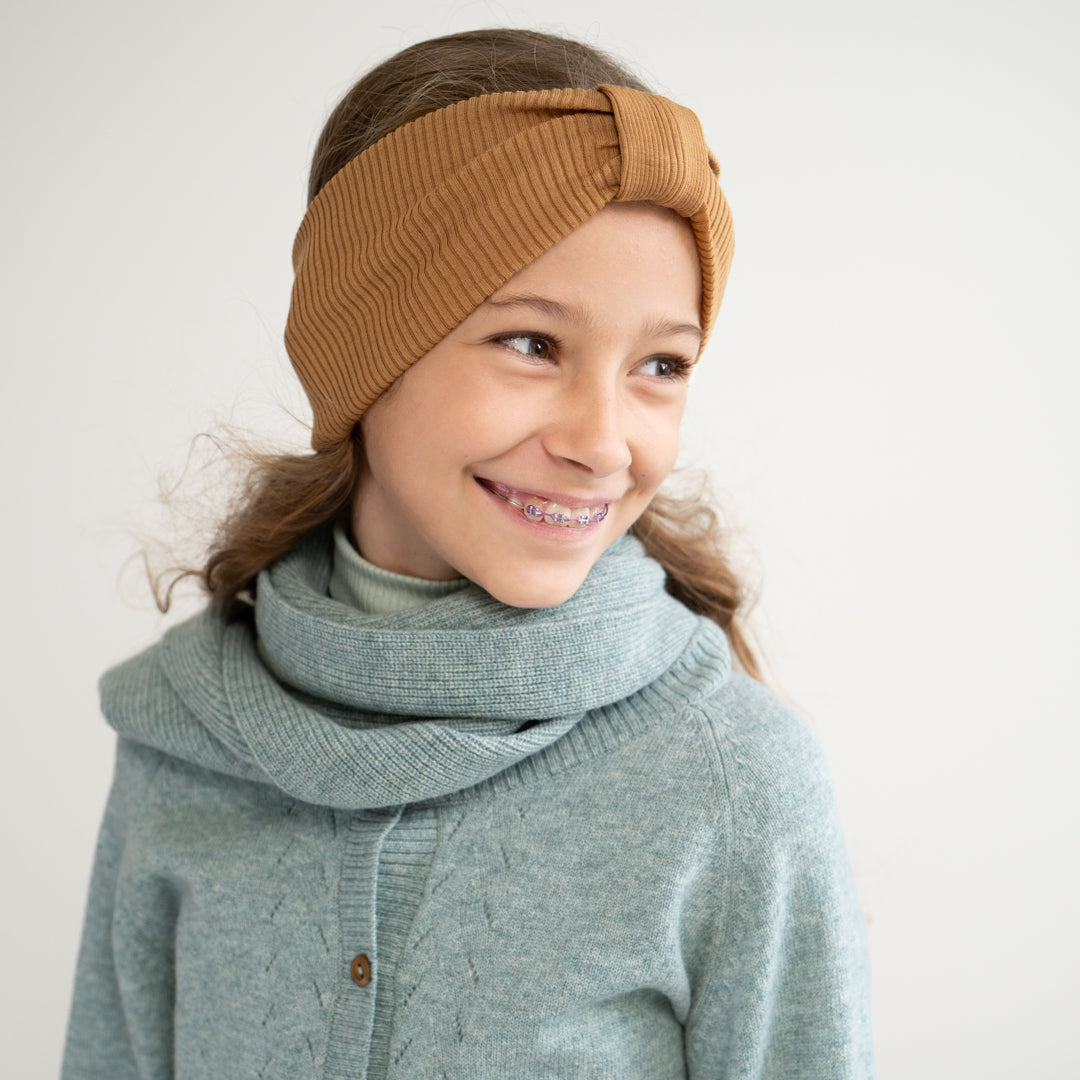 minimalisma Stirnband Merino"Alba" | Golden Wheat