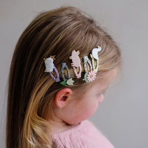 Mini-pinces à cheveux Mimi & Lula "Farmyard"