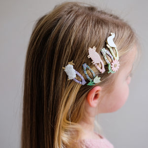 Mini-pinces à cheveux Mimi & Lula "Farmyard"