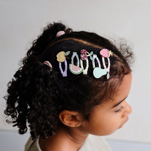 Mimi & Lula Mini Pinces à Cheveux "Salade de fruits"