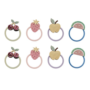 Mimi & Lula Mini Hair Elastics "Fruit Salad"