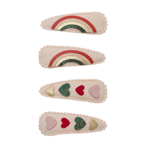 Mimi & Lula Mini Hair Clips "Heartbeam"