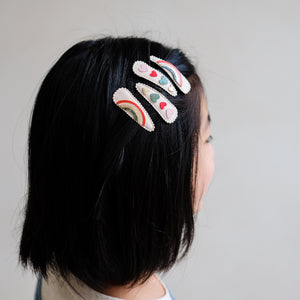 Mimi & Lula Mini Hair Clips "Heartbeam"
