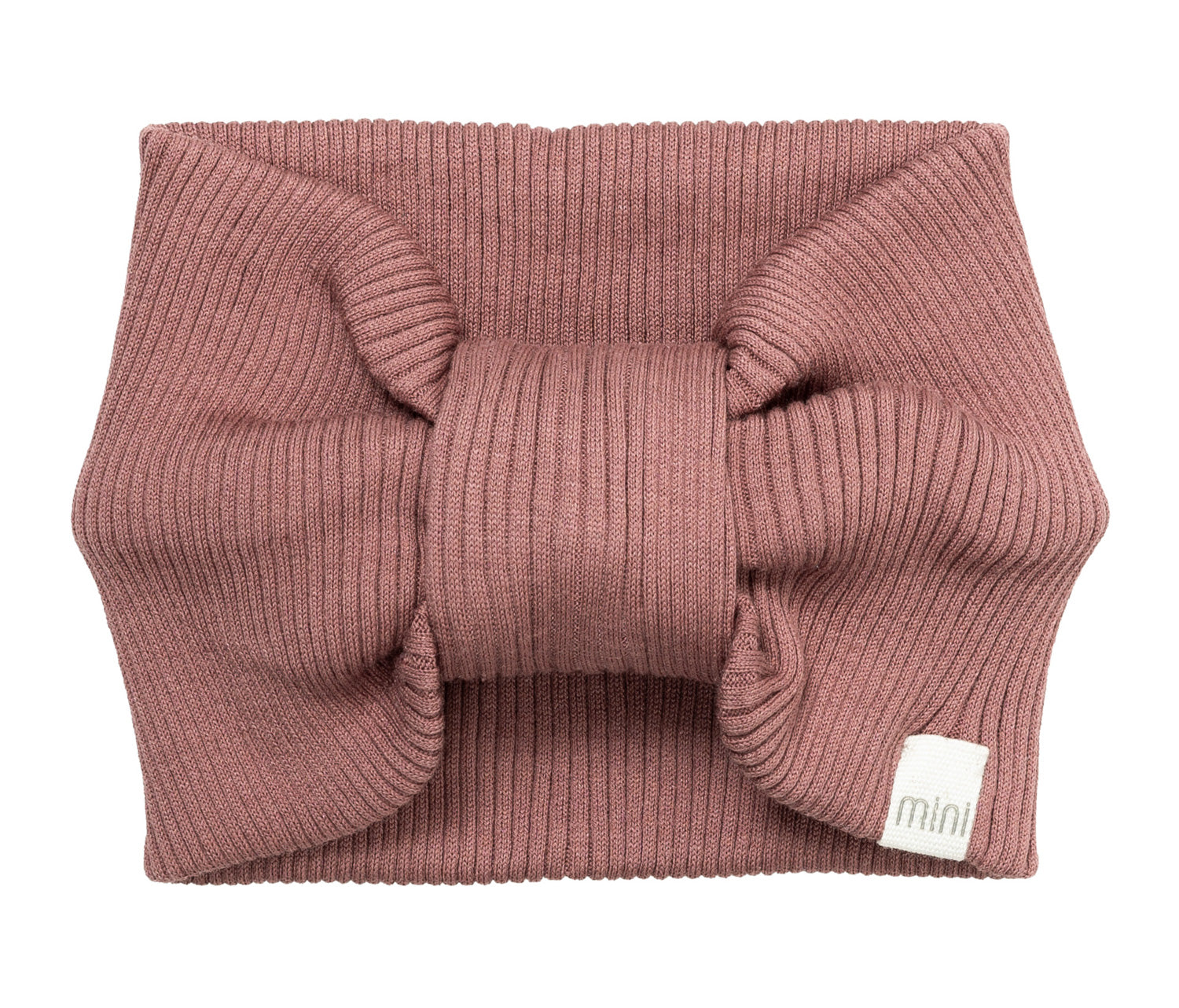 minimalisma Stirnband Seide-Baumwolle "Bi" Antique Rose