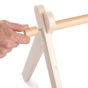 Sebra Baby-Aktivitätsständer aus Holz Holz