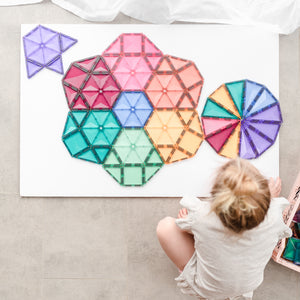 Connetix Tuiles Magnétiques "Pastel Mega Pack" 202 pièces
