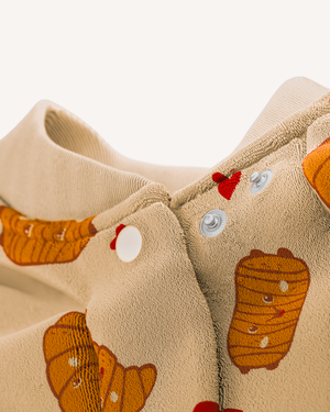 Bavoir Little Casimir – Bou | Croissant et Pain au Chocolat