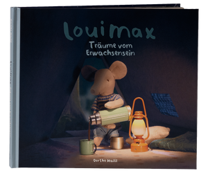 Maileg Louis Max Bilderbuch mit liebevollen Illustrationen, Kinderbuch zum Vorlesen