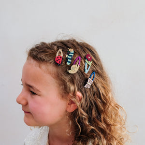 Mimi & Lula Mini Haar-Clips "Winter Mini Beasts"