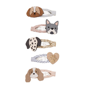 Mimi & Lula Mini Haar-Clips "Puppy Love"