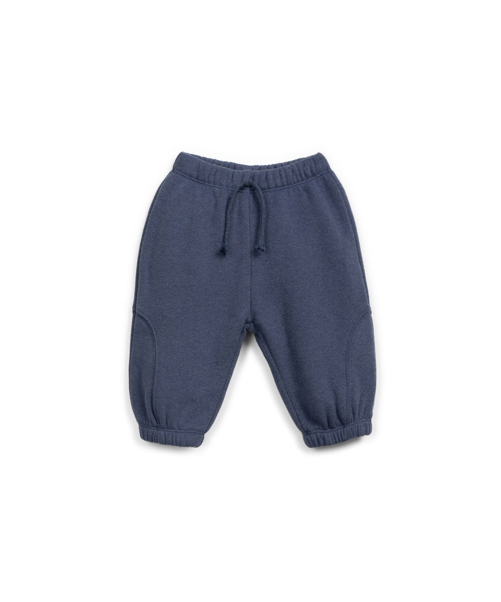 Jerseyhose mit elastischem Bund, Kordelzug und elastischen Beinabschlüssen, hergestellt in Portugal.