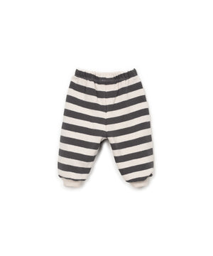 Play Up Striped Jersey Leggings Waste, Kinder-Leggings aus regenerativer und recycelter Baumwolle, gestreift, elastischer Bund, bequem & flexibel