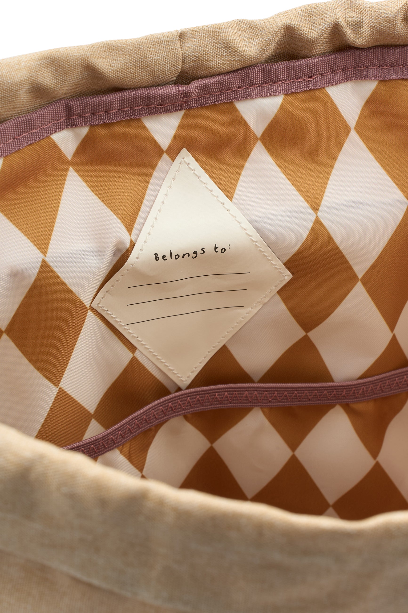 Fabelab Rucksack gross "Wild at Heart" | beige