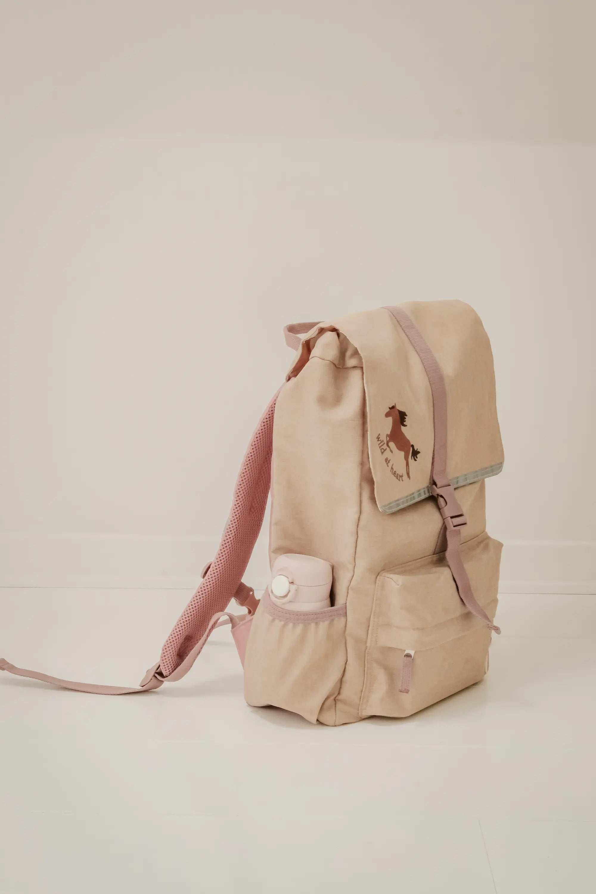 Fabelab Rucksack gross "Wild at Heart" | beige