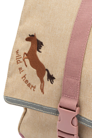 Fabelab Backpack small "Wild at Heart" | beige