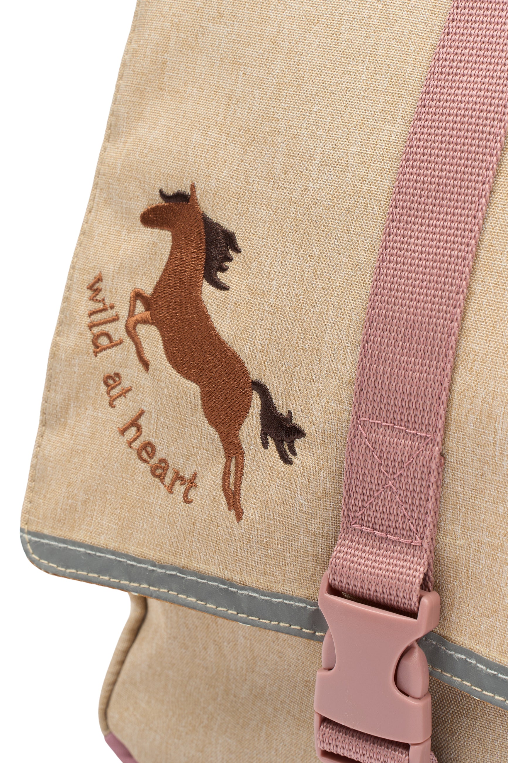 Fabelab Rucksack klein "Wild at Heart" | beige
