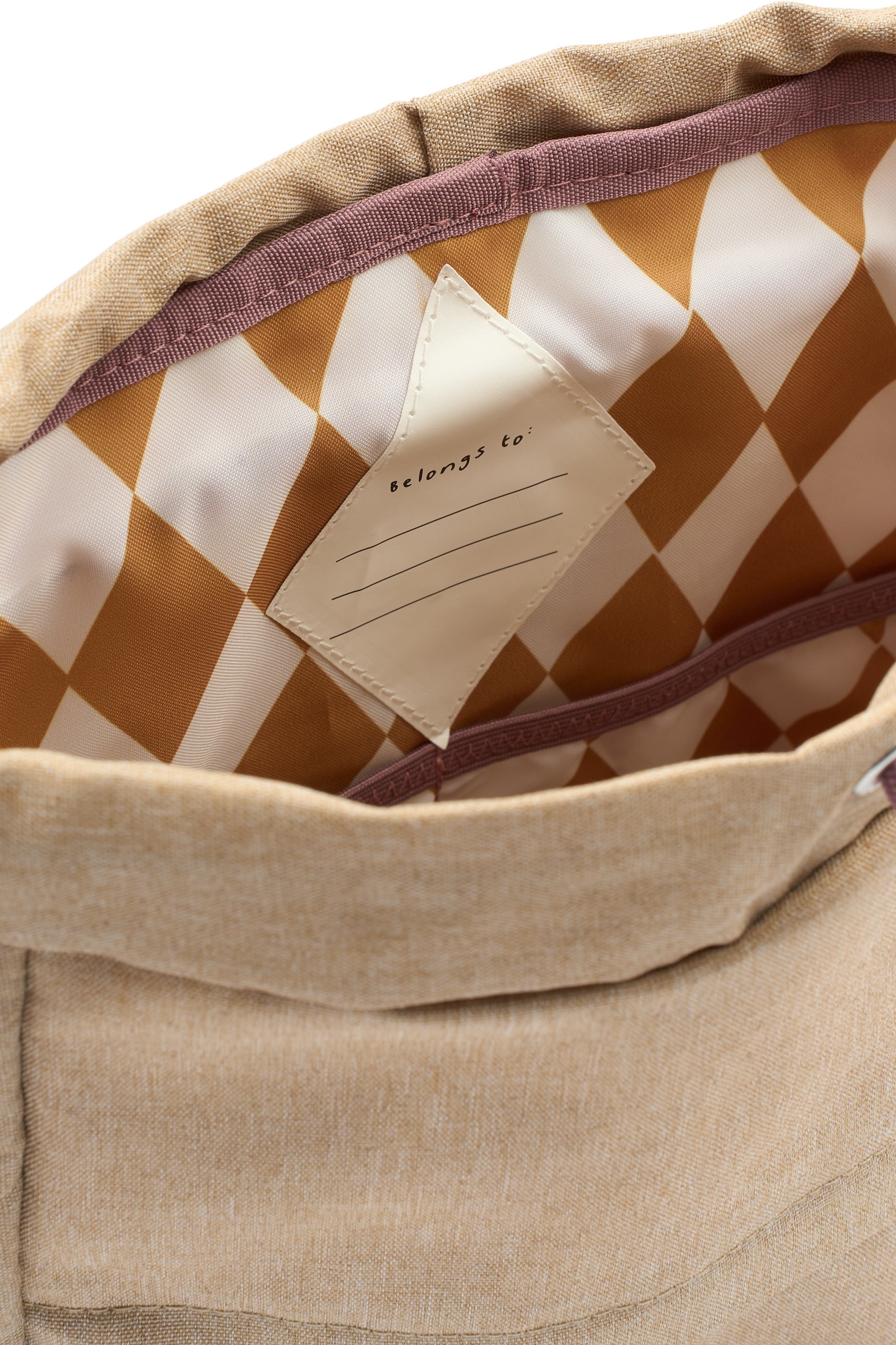 Fabelab Rucksack klein "Wild at Heart" | beige