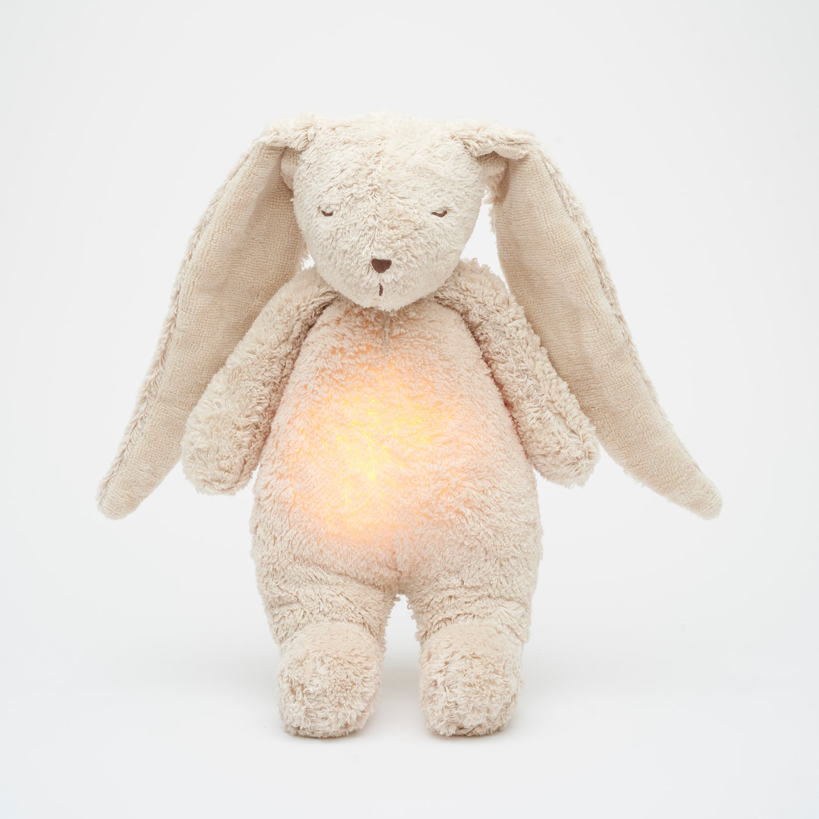 Moonie Hase mit Licht 2.0 "Organic Humming Bunny" | Sand